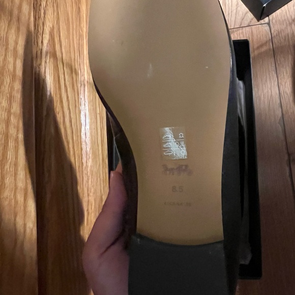 Coach Sienna Fur Slides in Black - Picture 3 of 5